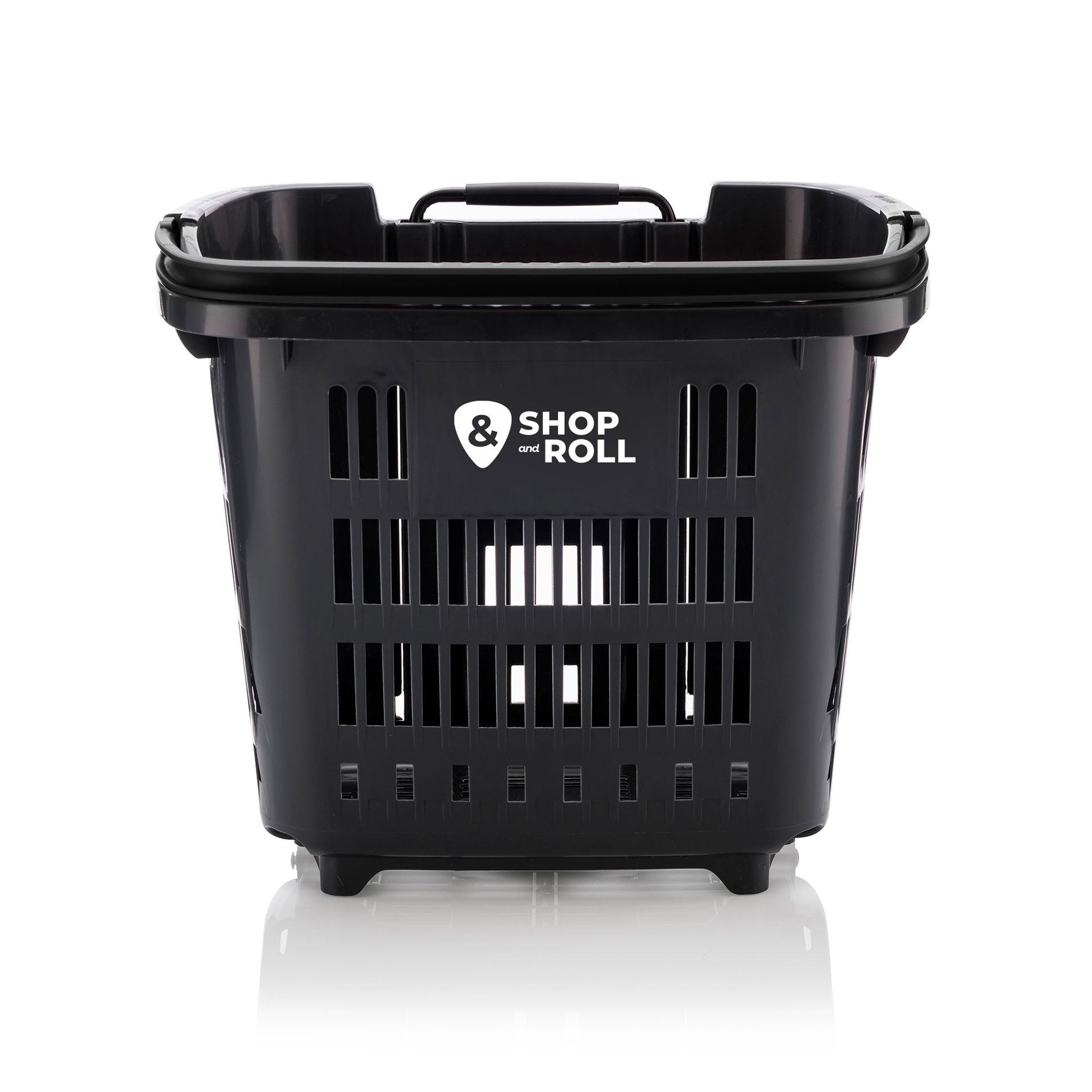 Wheeled Hand Basket 34L