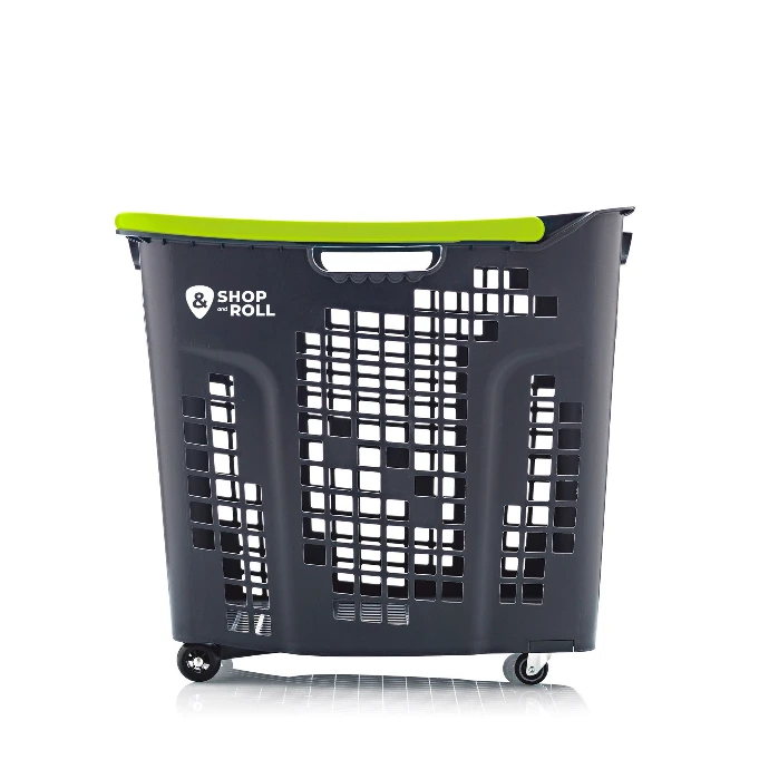 Wheeled Hand Basket 80lt