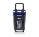ShopRoll 55L Wheeled Basket in Antrachite