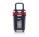 ShopRoll 55L Wheeled Basket in Antrachite