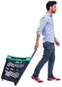 ShopRoll 55L Wheeled Basket in Antrachite