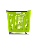 ShopRoll 80L Wheeled Basket in Antrachite