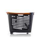 ShopRoll 55L Wheeled Basket in Antrachite