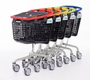 PLASTIC TROLLEY WITH COINLOCK