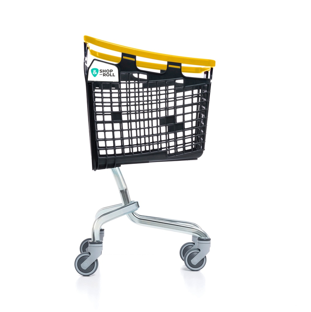 PLASTIC TROLLEY WITH COINLOCK
