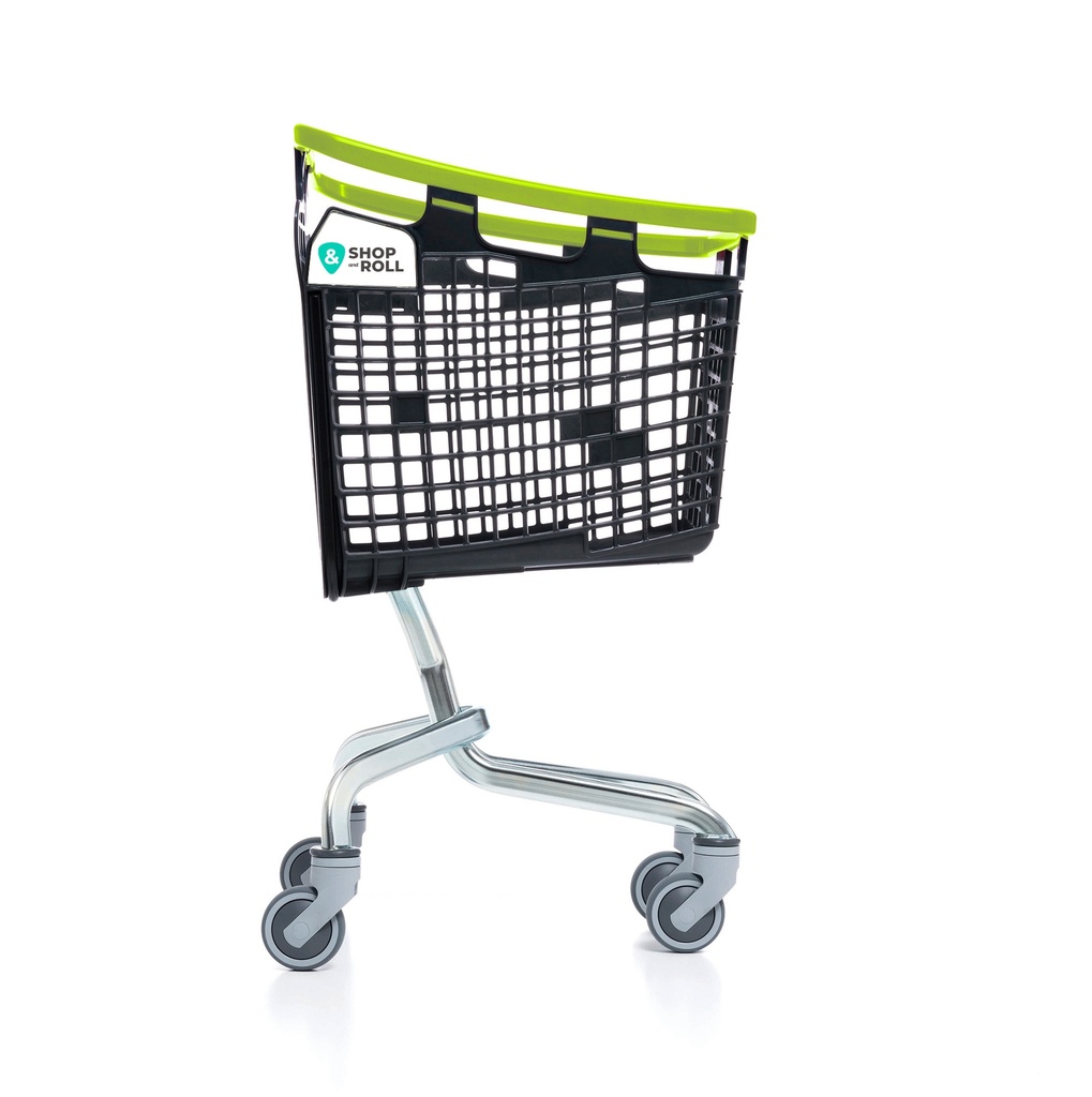 PLASTIC TROLLEY WITH COINLOCK