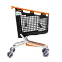 PLASTIC TROLLEY WITH COINLOCK