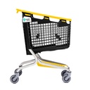 PLASTIC TROLLEY WITH COINLOCK
