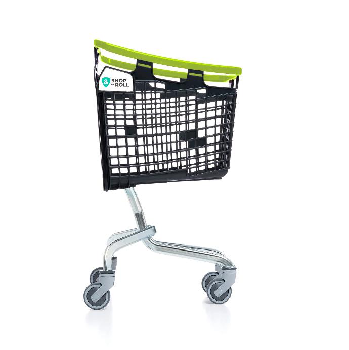 Plastic Loop Trolley with Coin Lock System