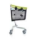 Plastic Loop Trolley with Coin Lock System