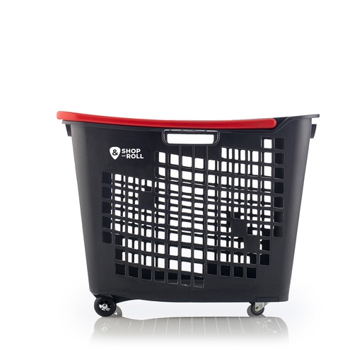 ShopRoll 55L Wheeled Basket in Antrachite
